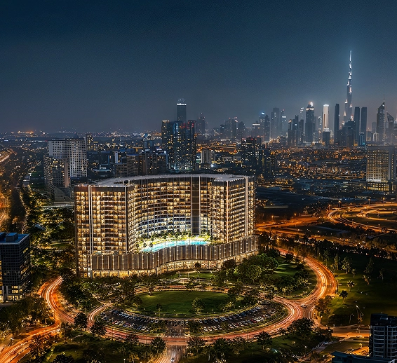 Binghatti Wraith Night View